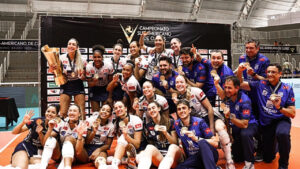 Minas foi campeão do Sul-Americano Feminino de Vôlei em 2024 (foto: Isabelle Apolinário)