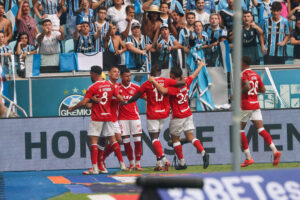 Internacional vence rival Grêmio no primeiro jogo da final do Gaúchão (foto: Divulgação/Internacional)