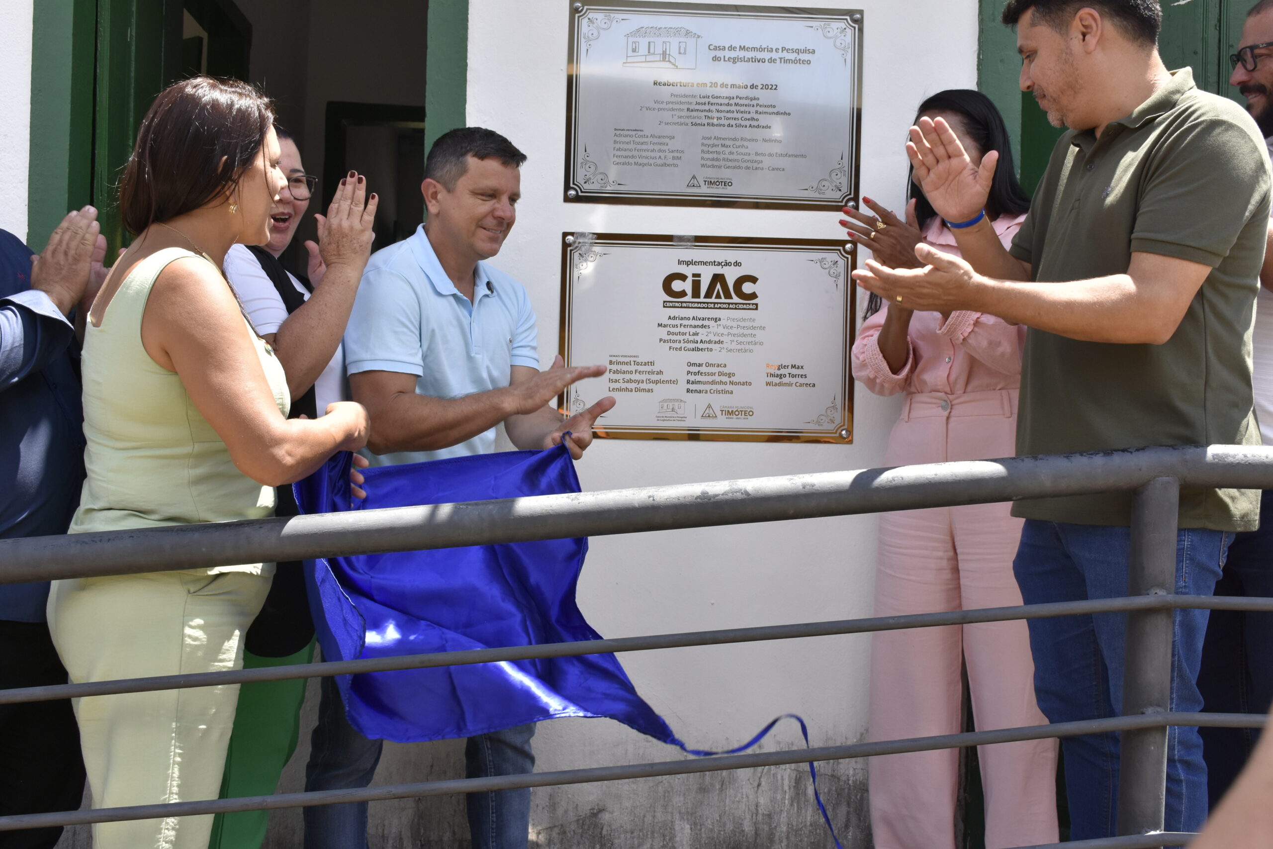 A terça-feira foi de inauguração de novos CIACs e Procon na Sede do Município e bairro Recanto Verde