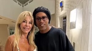 Graciela Alfano e Ronaldinho (foto: Divulgação / redes sociais )