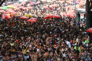 Festa de carnaval em Belo Horizonte (foto: Leandro Couri/EM/D.A)