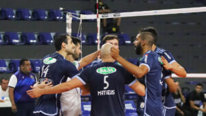 Cruzeiro derrotou Juan Ferreira no Sul-Americano de Vôlei (foto: Cacau Souza/Praia Clube)