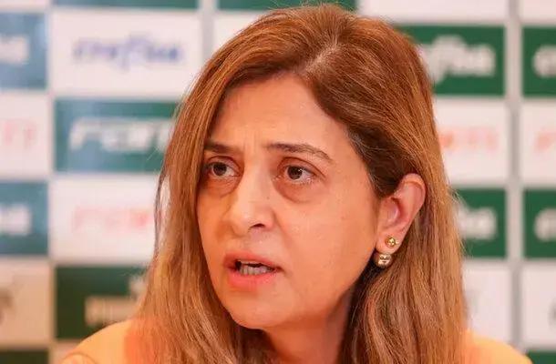 Leila Pereira brinca sobre torcedores após classificação do Palmeiras à semifinal