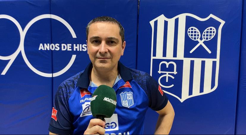 Nicola Negro, técnico de vôlei do time feminino do Minas, está de saída (foto: Rafael Cyrne/EM/D.A Press)