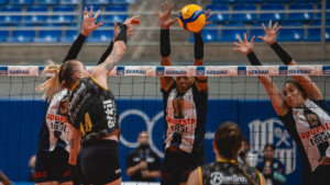 Praia Clube e Alianza Lima se enfrentam pelo Sul-Americano Feminino de Vôlei (foto: Caio Campos/MTC)