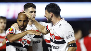 São Paulo derrotou Novorizontino pelas quartas do Paulista (foto: Rubens Chiri, Miguel Schincariol e Paulo Pinto/Saopaulofc.net)