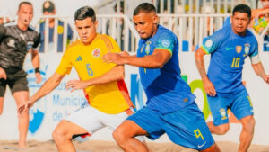 Seleção Brasileira derrotou Colômbia pela Copa América (foto: Divulgação/CBBS)