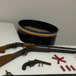 PM localiza quatro armas de fogo e munições com homem em Açucena